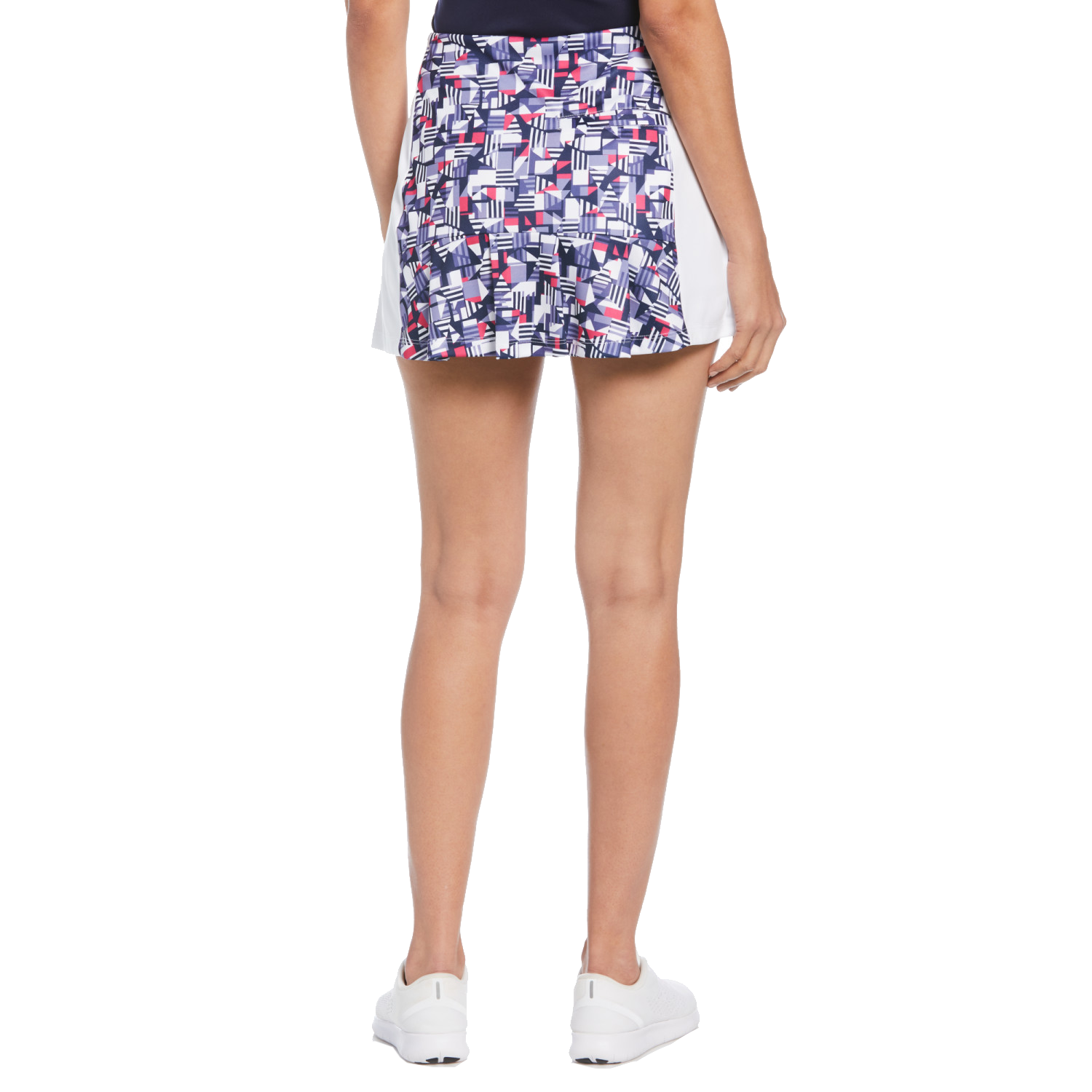 Ace Print Pleated Tennis Skort