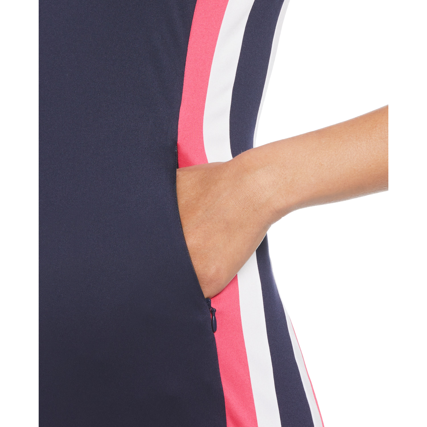 Colorblock Women's Sleeveless Golf Dress