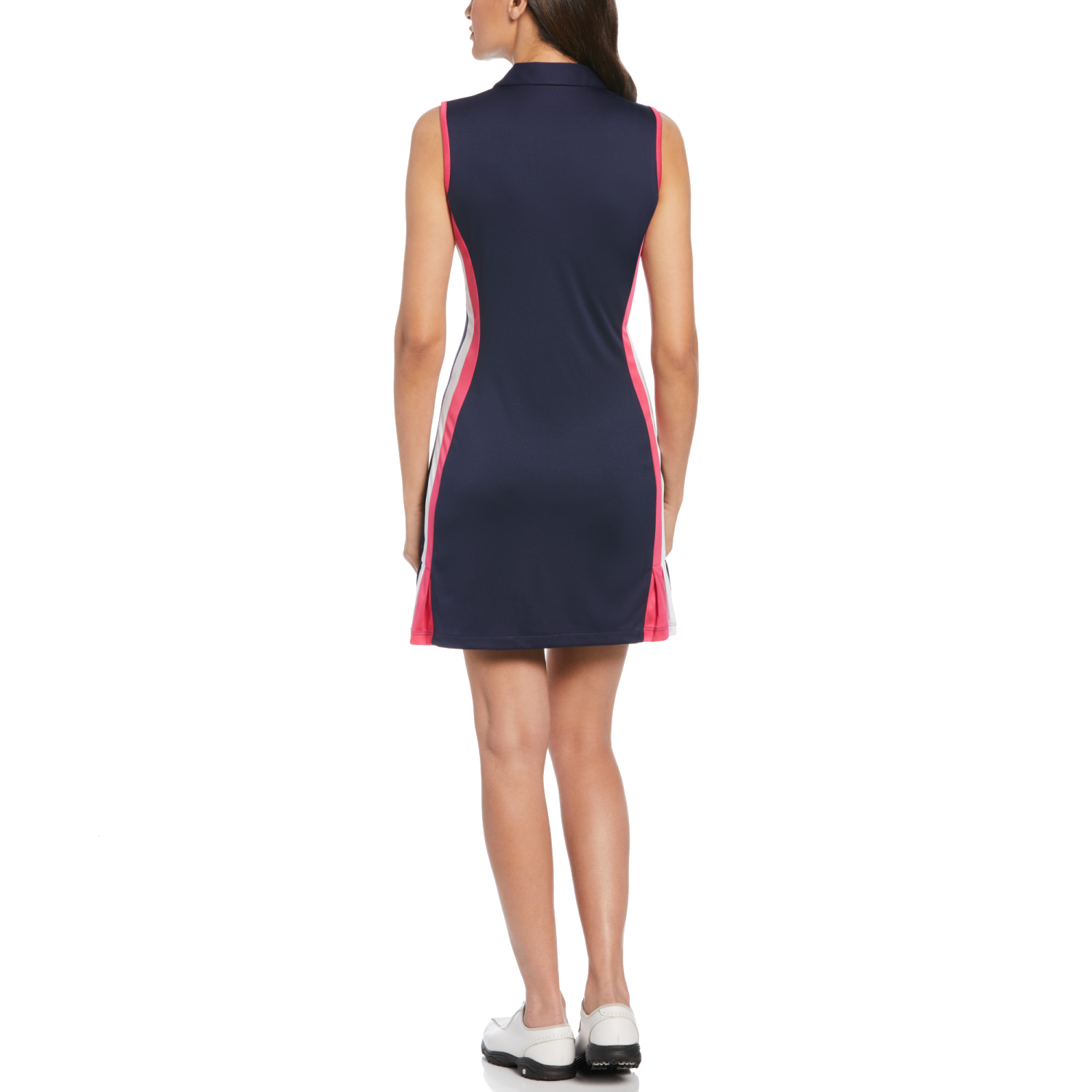 Colorblock Women's Sleeveless Golf Dress