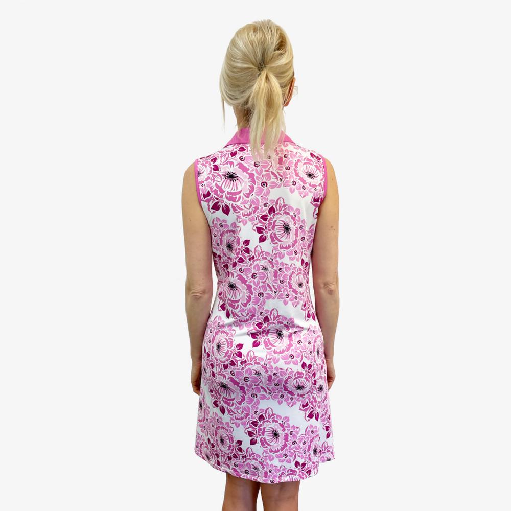 Dahlia Dreams Collection: Floral Print Sleeveless Dress