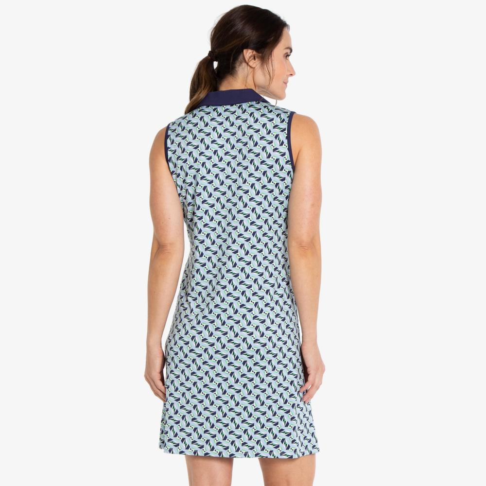 Fairway Drive Collection: Dazzle Print Sleeveless Dress