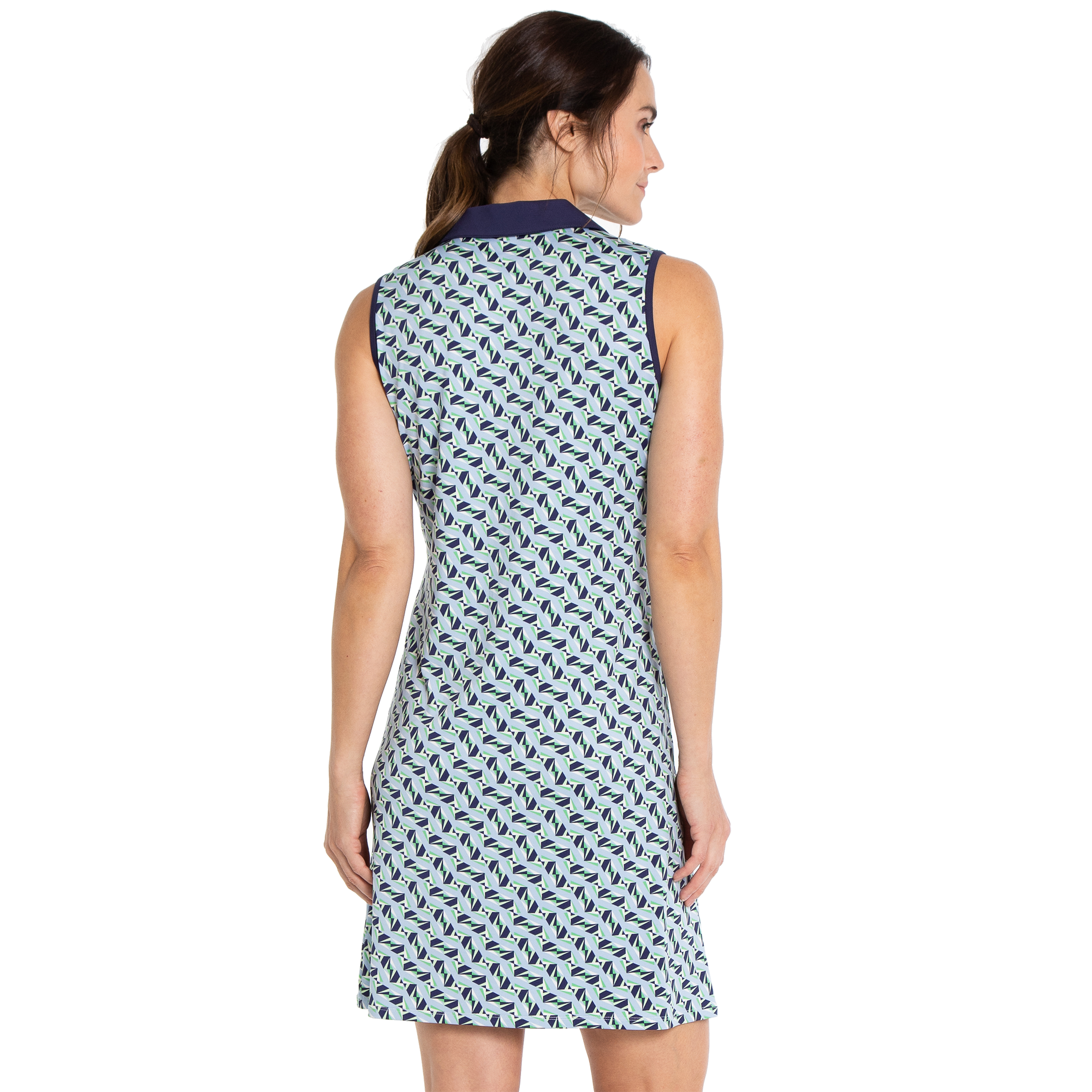 Dazzle Print Women's Sleeveless Golf Dress