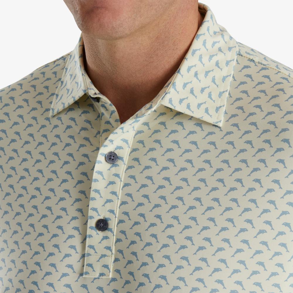Lisle Leaping Dolphins Print Self Collar