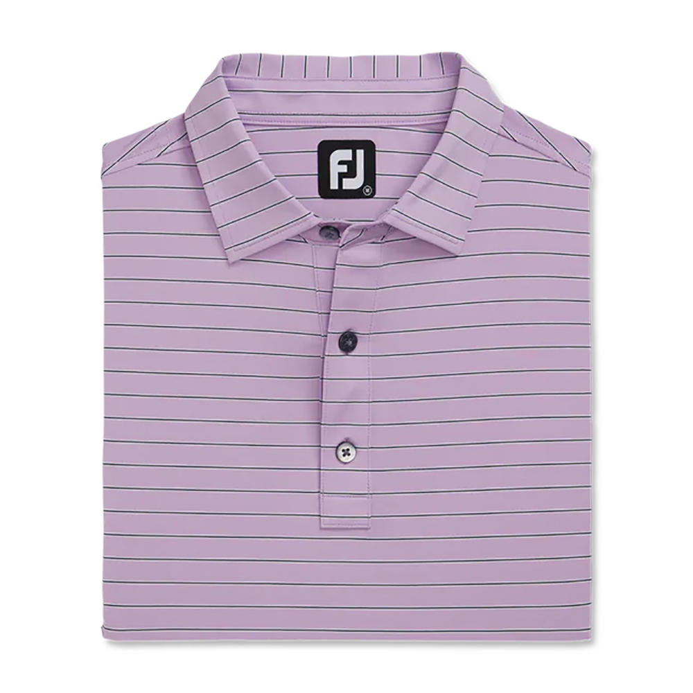 Triple Pinstripe Lisle Self Collar
