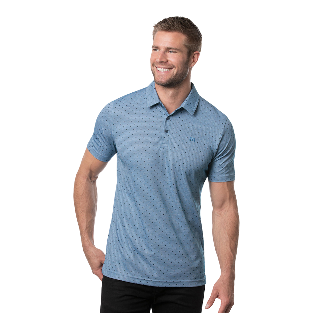 High Spirits Men's Short Sleeve Golf Polo Shirt