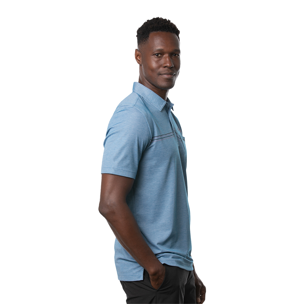 Max Bet Pocket Men's Short Sleeve Golf Polo Shirt