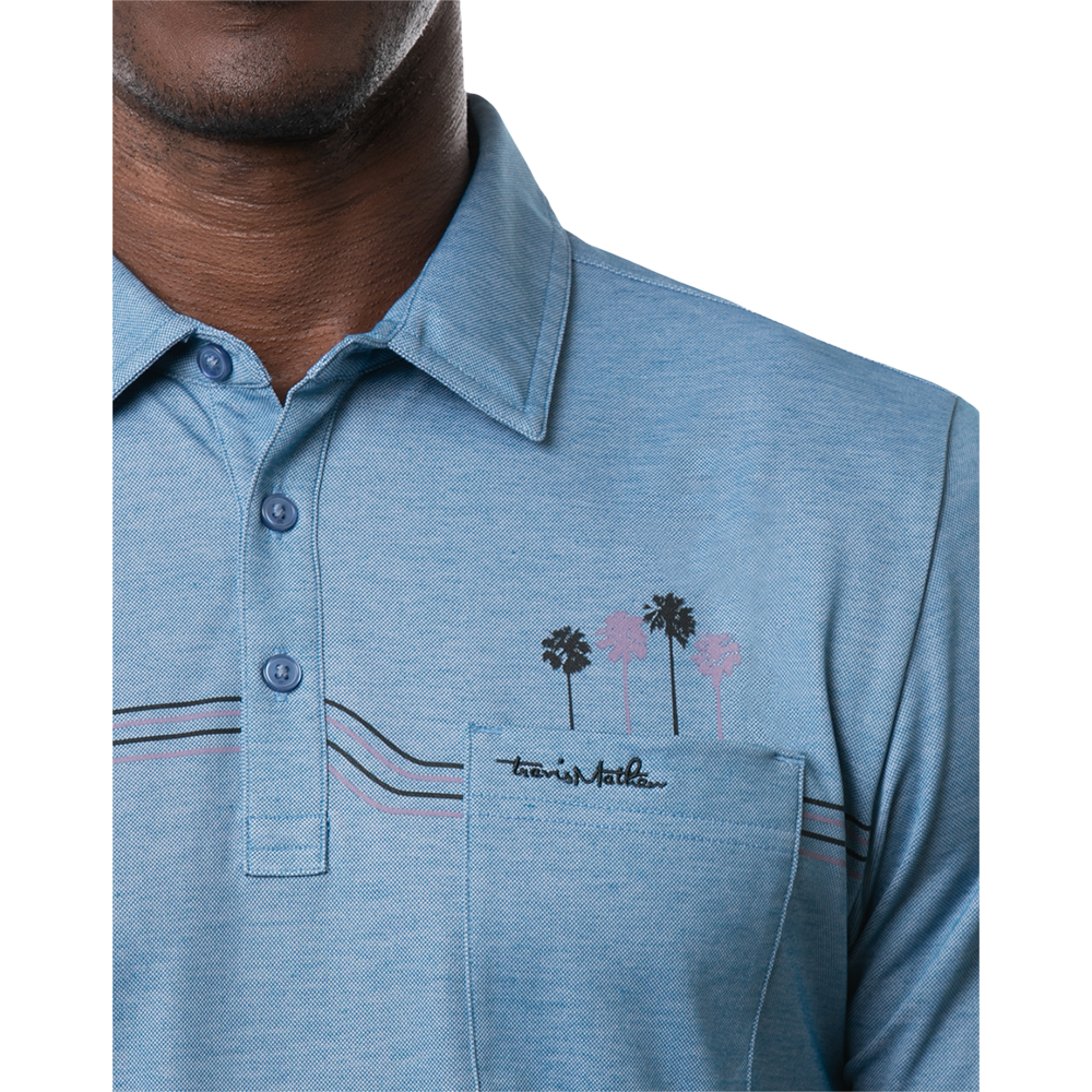 Max Bet Pocket Men's Short Sleeve Golf Polo Shirt