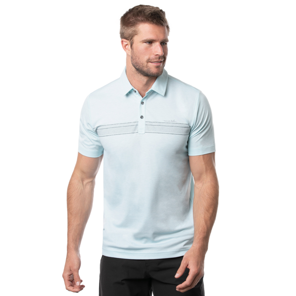 Hole Card Men's Short Sleeve Golf Polo Shirt