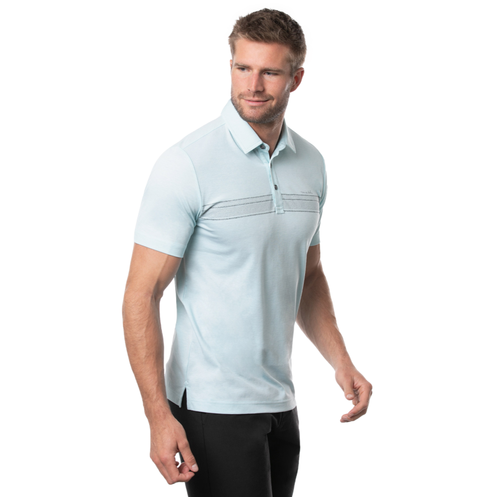 Hole Card Men's Short Sleeve Golf Polo Shirt