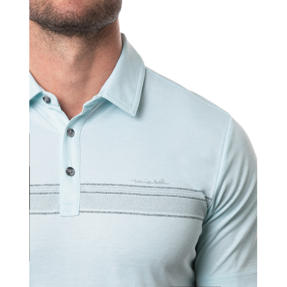 Hole Card Men's Short Sleeve Golf Polo Shirt