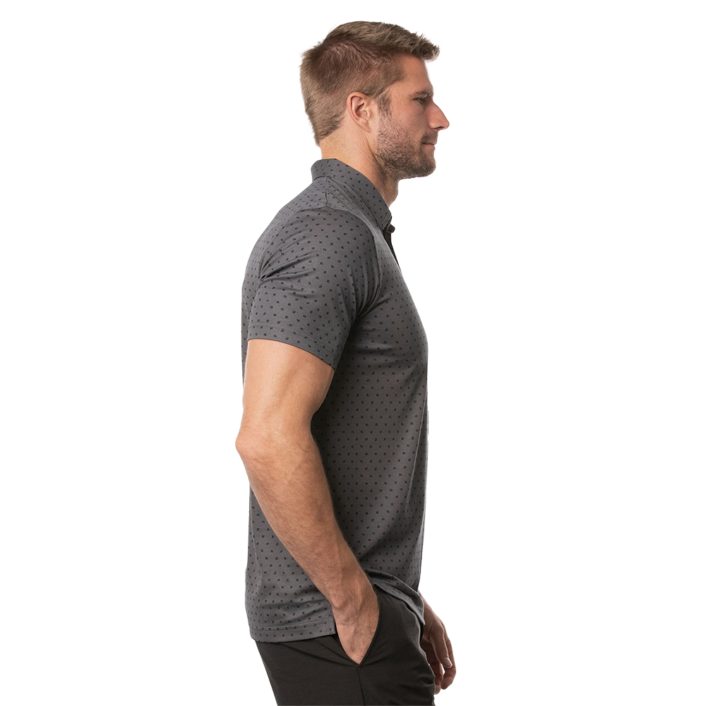 Two Hour Delay Men's Short Sleeve Golf Polo Shirt