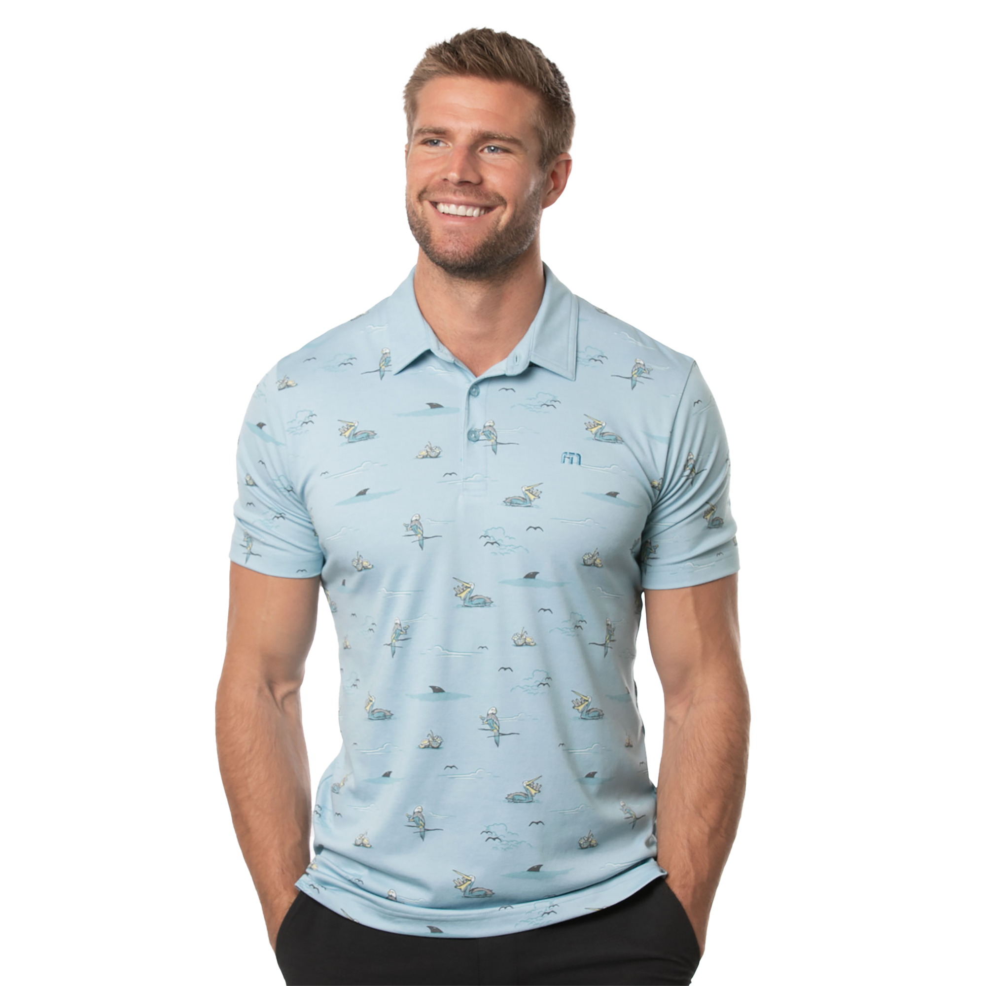 Going Rogue Men's Short Sleeve Golf Polo Shirt