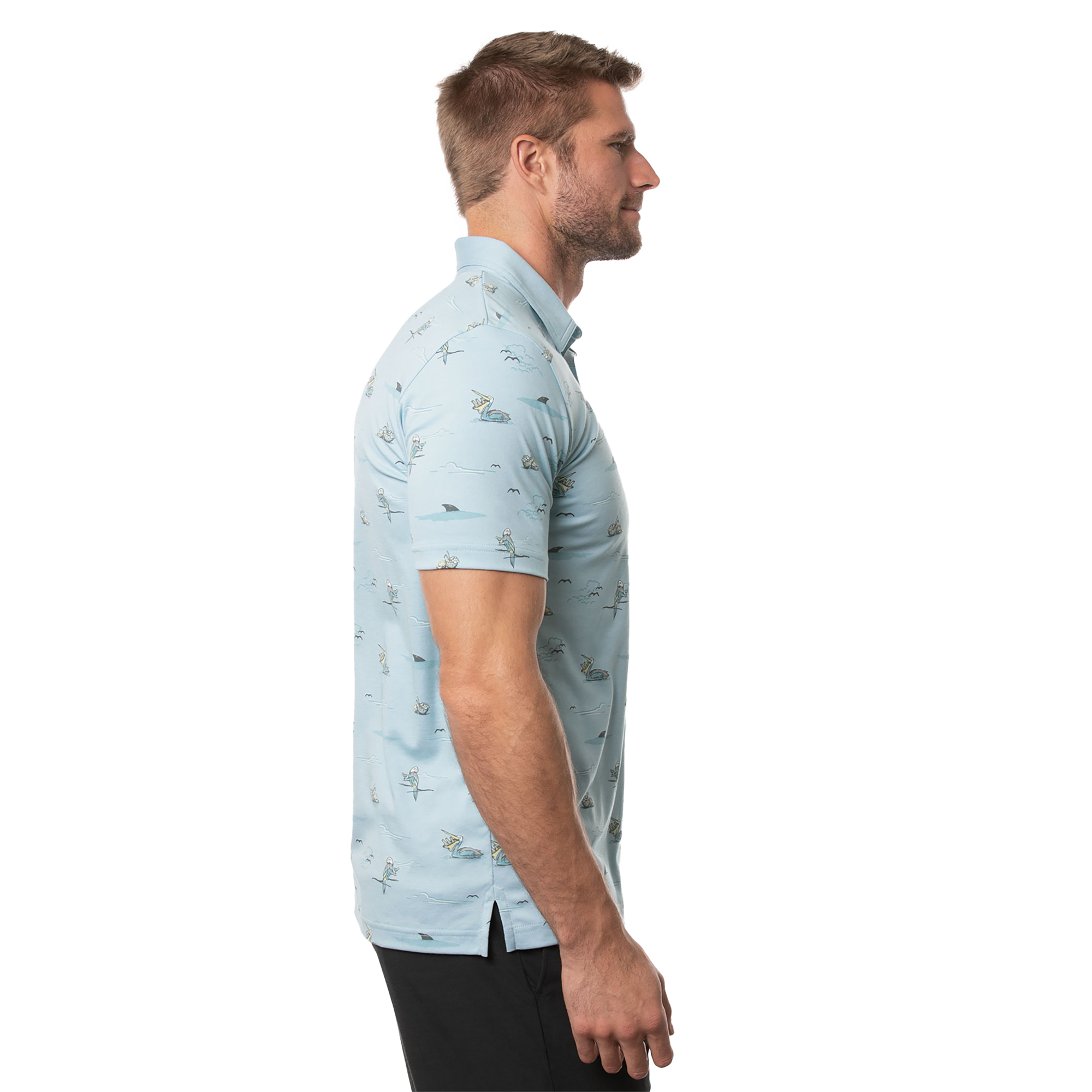 Going Rogue Men's Short Sleeve Golf Polo Shirt