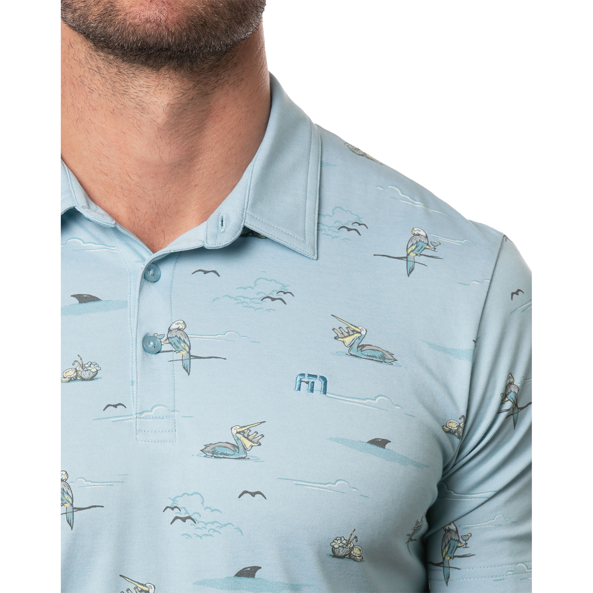 Going Rogue Men's Short Sleeve Golf Polo Shirt