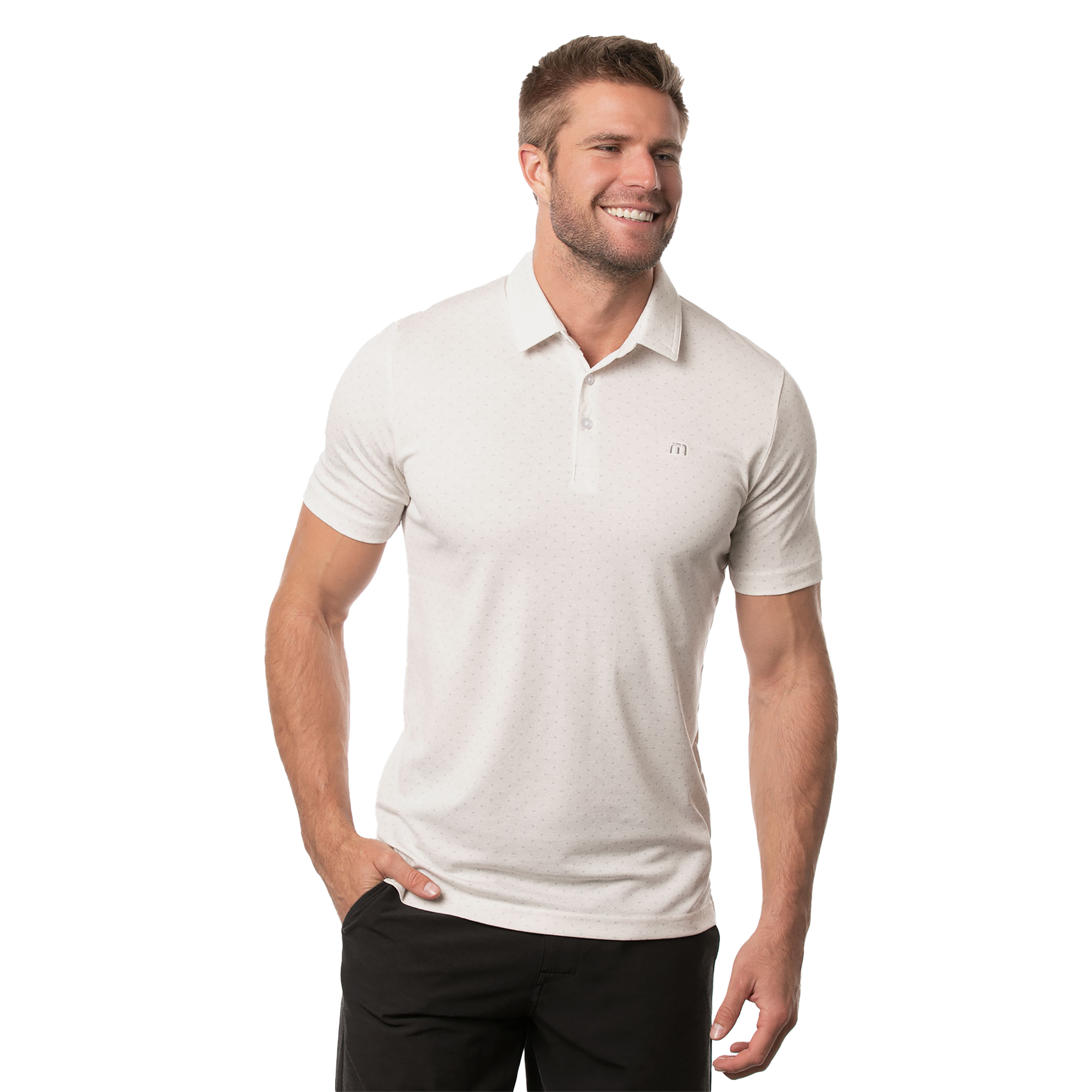 Turned Around Men's Short Sleeve Golf Polo Shirt