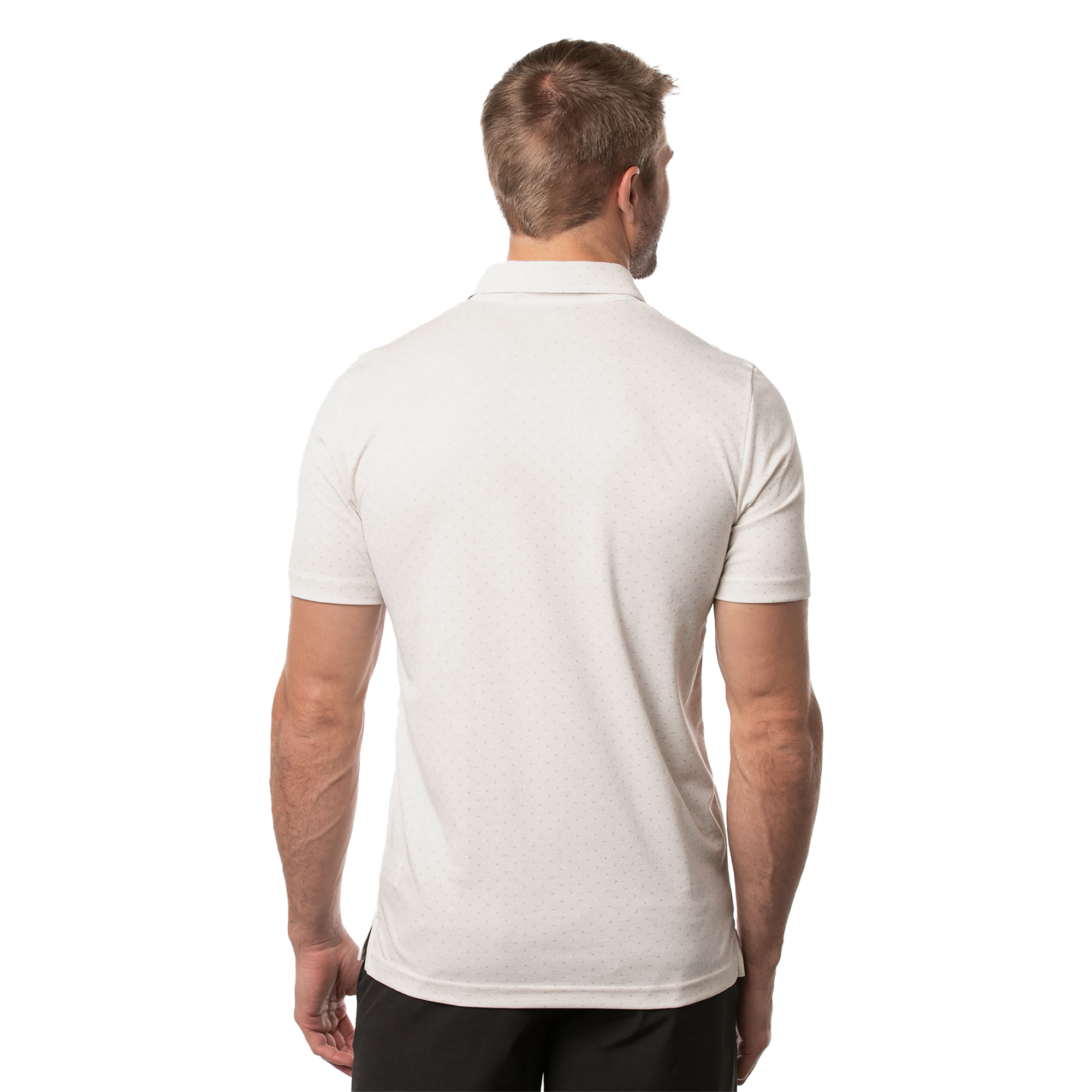 Turned Around Men's Short Sleeve Golf Polo Shirt