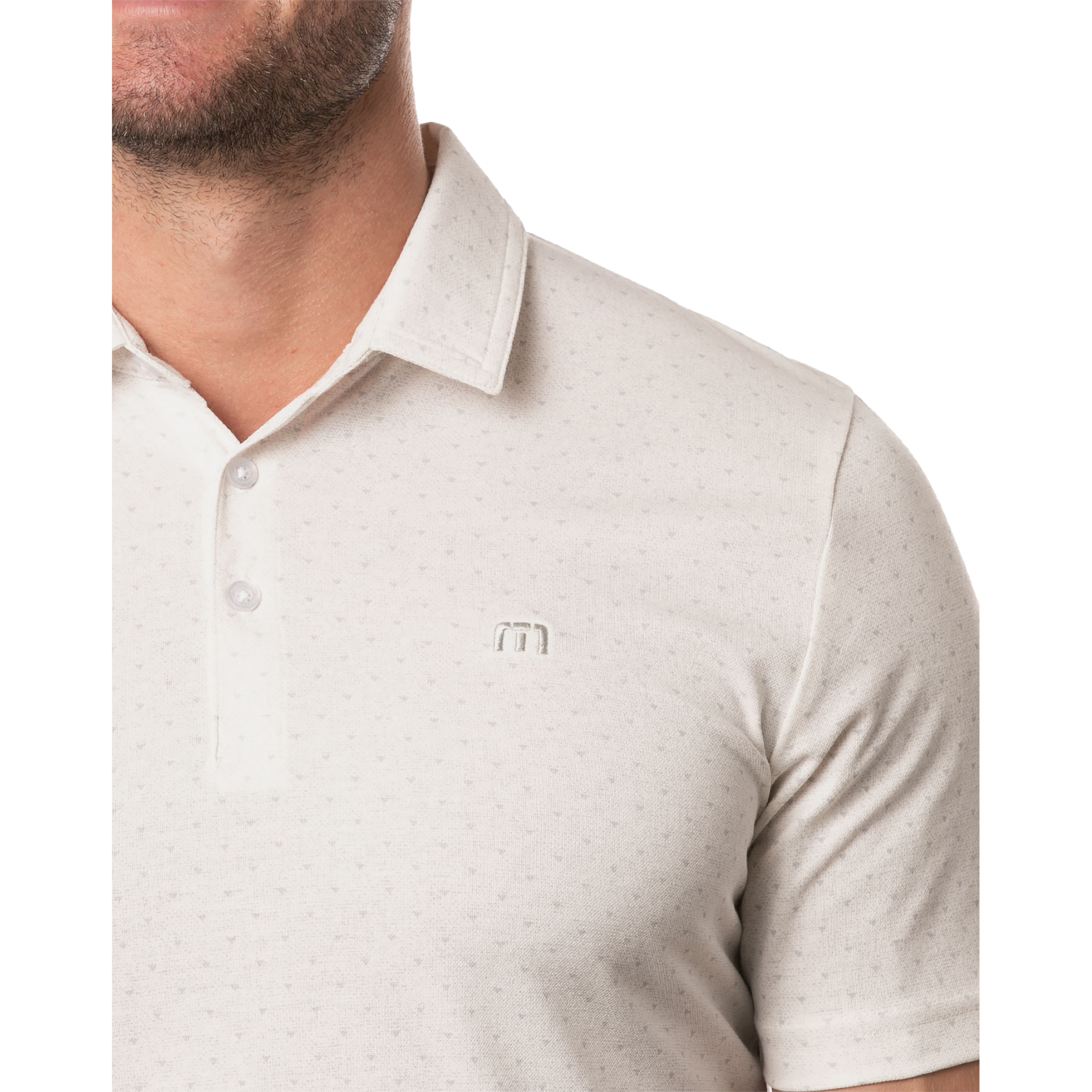 Turned Around Men's Short Sleeve Golf Polo Shirt