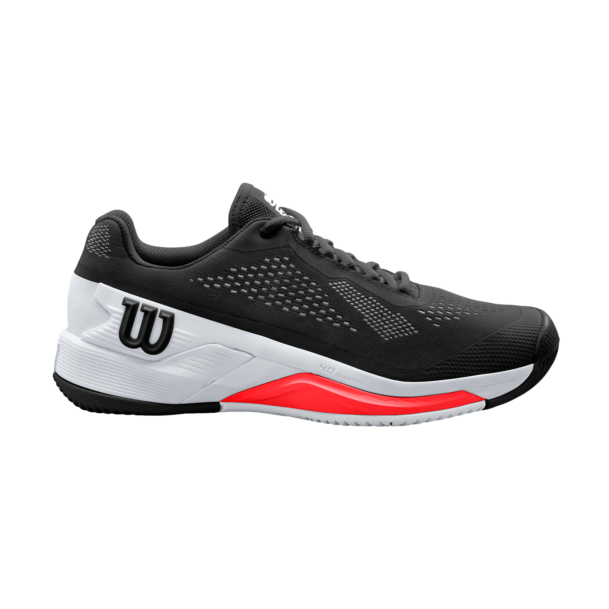 RUSH Pro 4.0 Men's Tennis Shoe - Red/Black