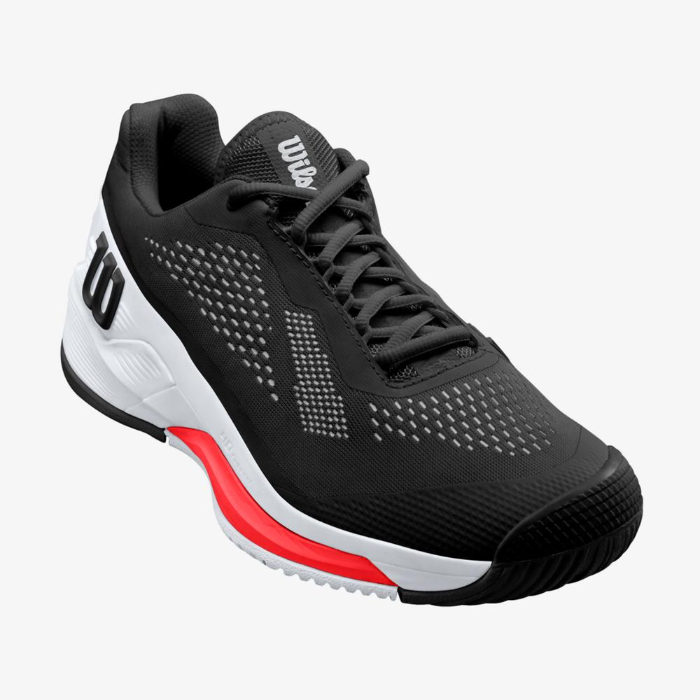 RUSH Pro 4.0 Men's Tennis Shoe - Red/Black