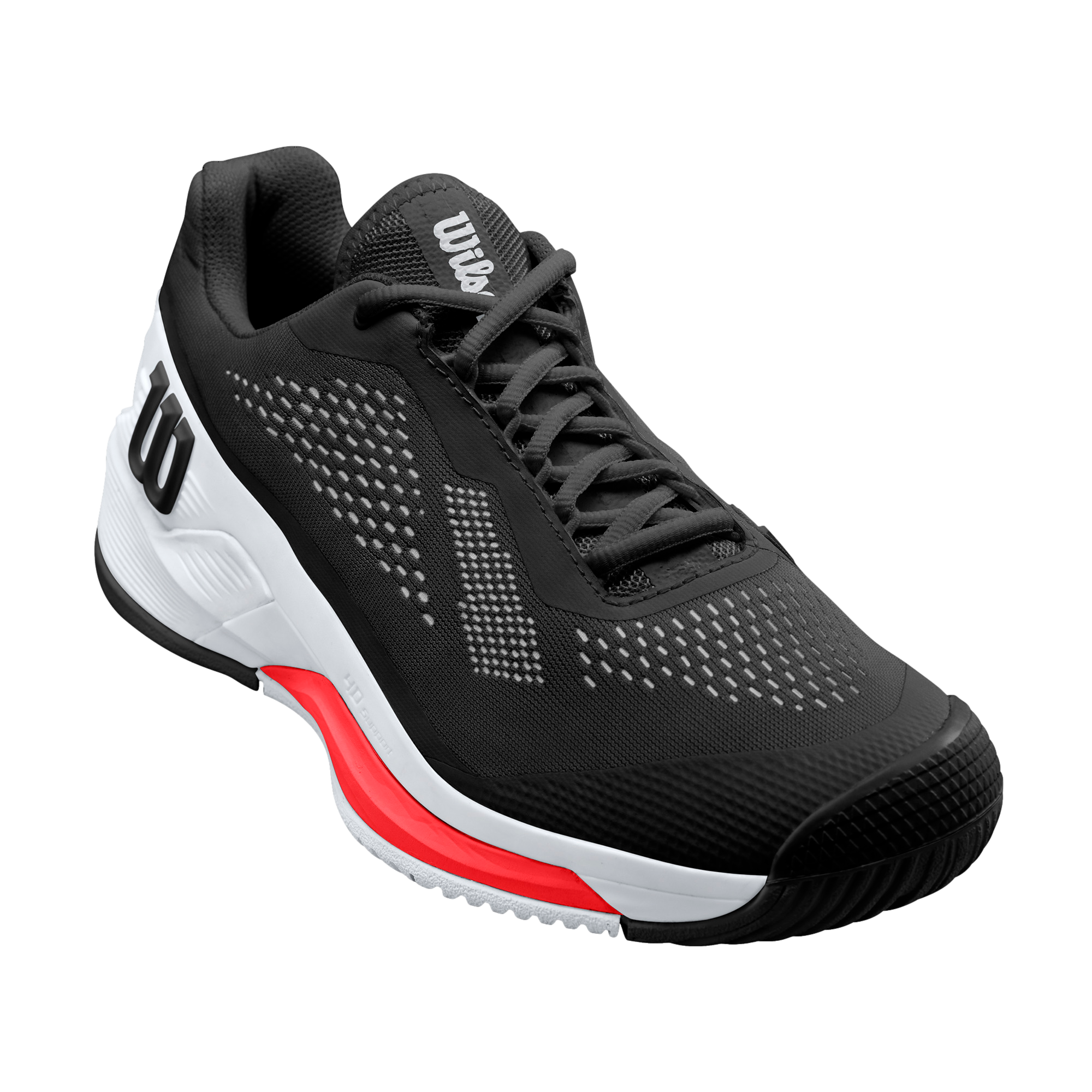 RUSH Pro 4.0 Men's Tennis Shoe - Red/Black
