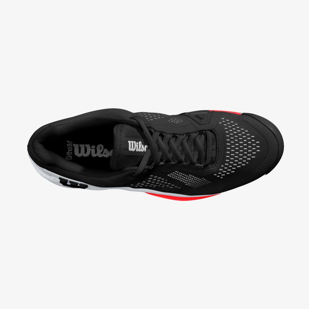 RUSH Pro 4.0 Men's Tennis Shoe - Red/Black