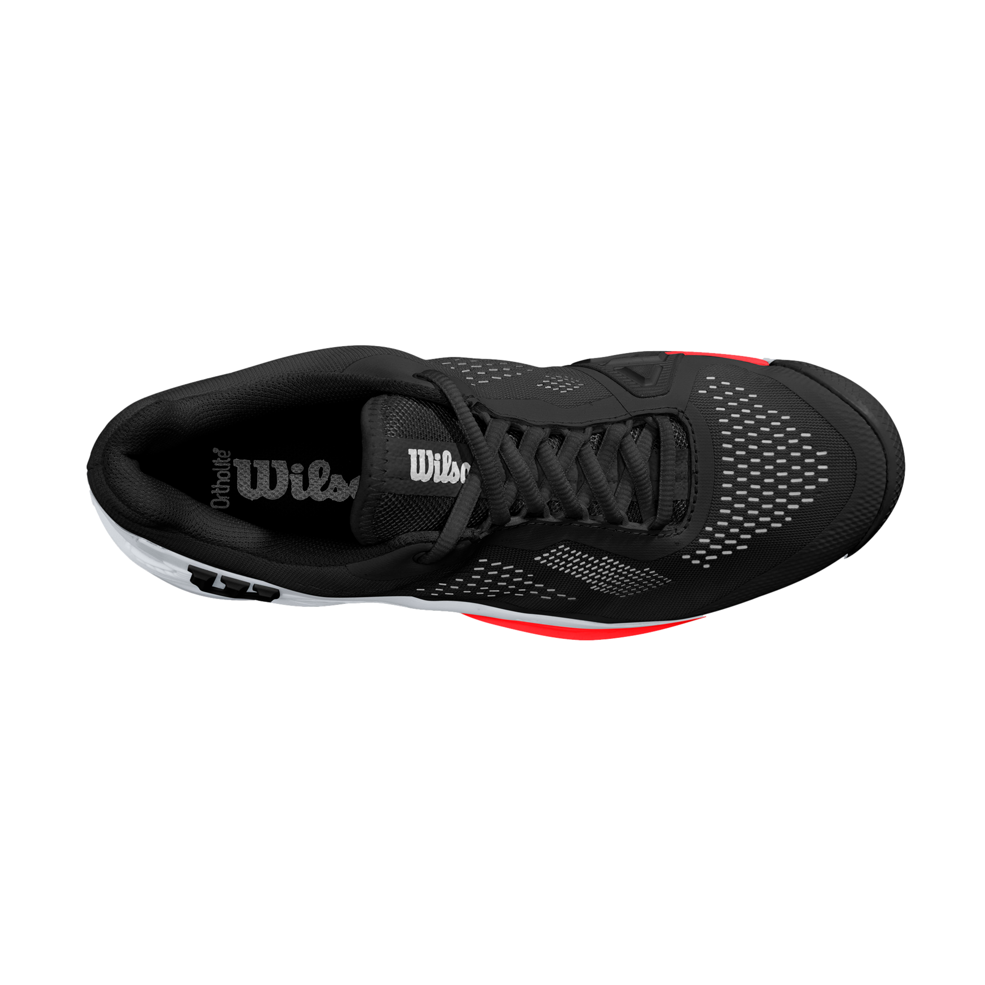 RUSH Pro 4.0 Men's Tennis Shoe - Red/Black