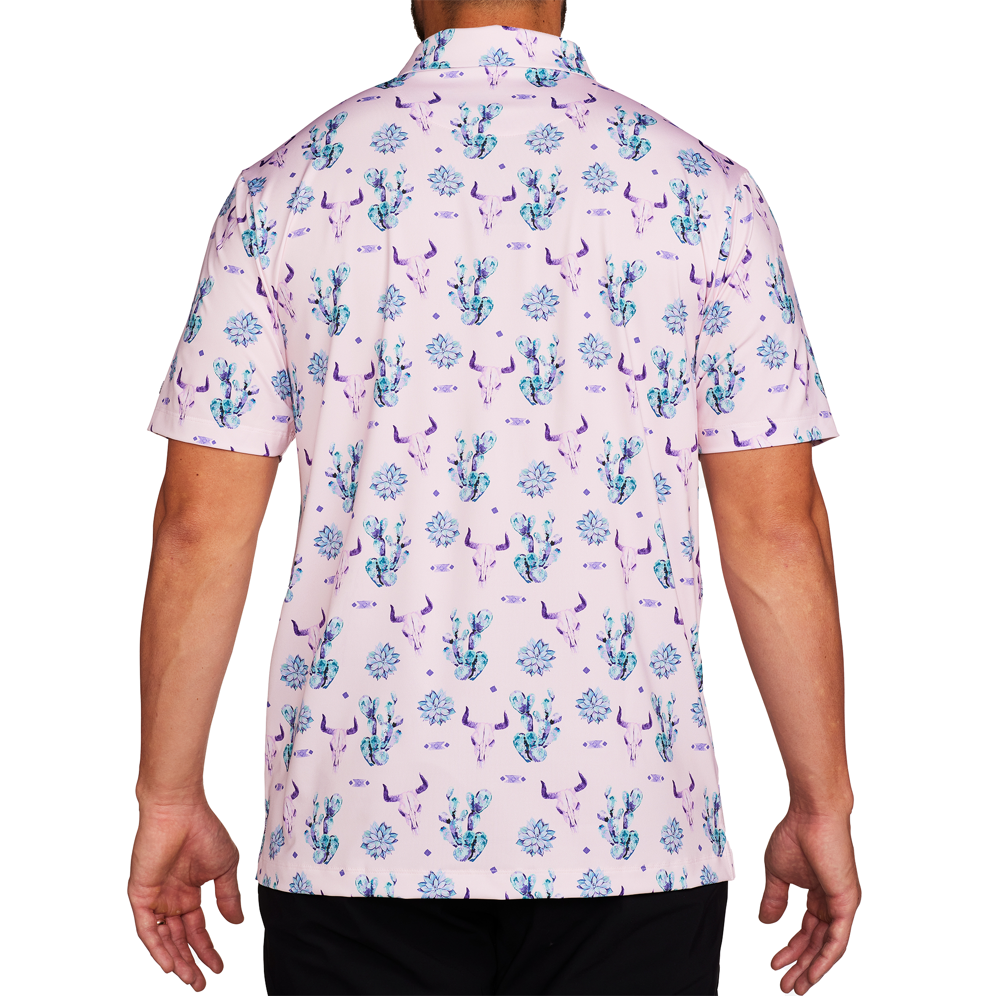The Ranch Men's Short Sleeve Golf Polo Shirt
