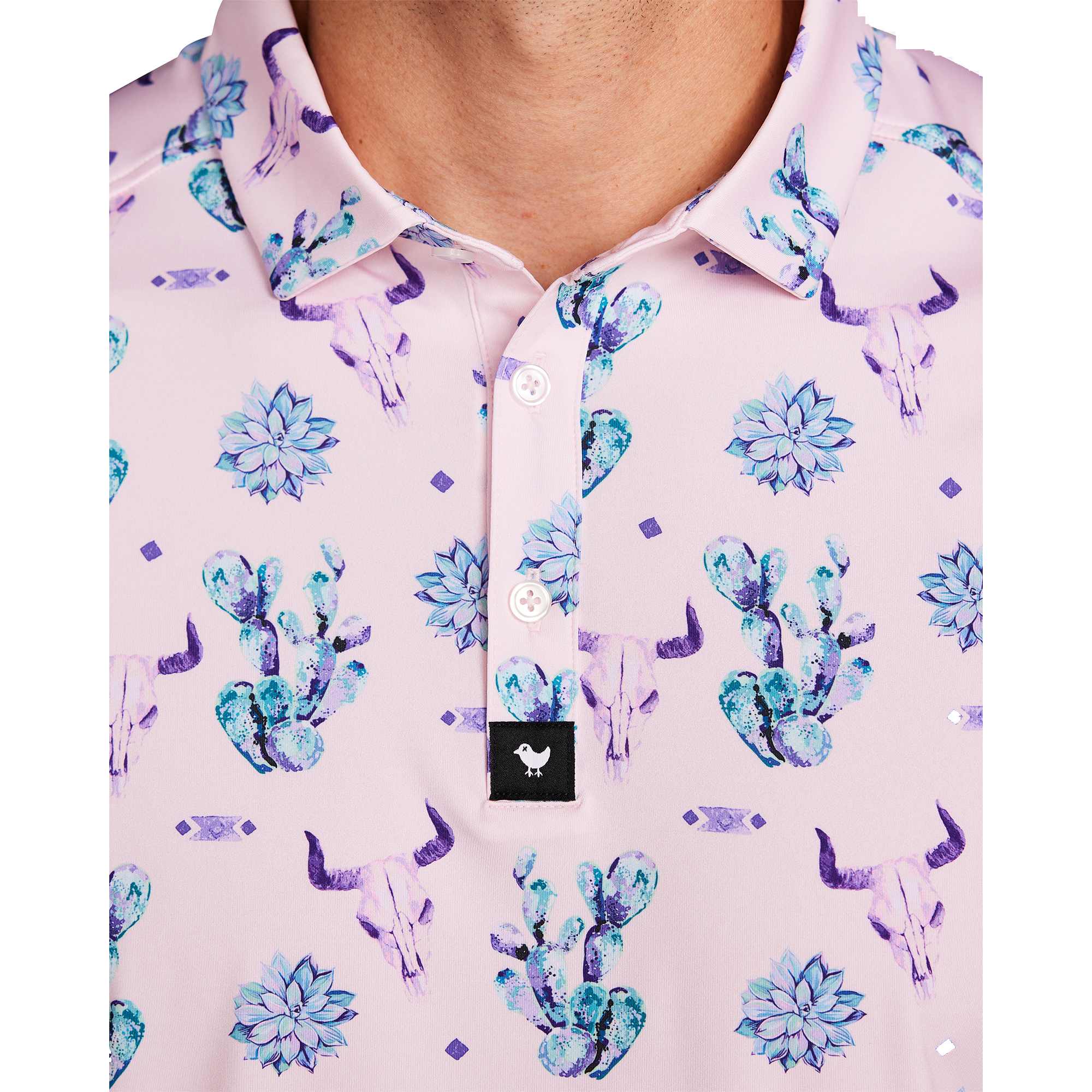 The Ranch Men's Short Sleeve Golf Polo Shirt