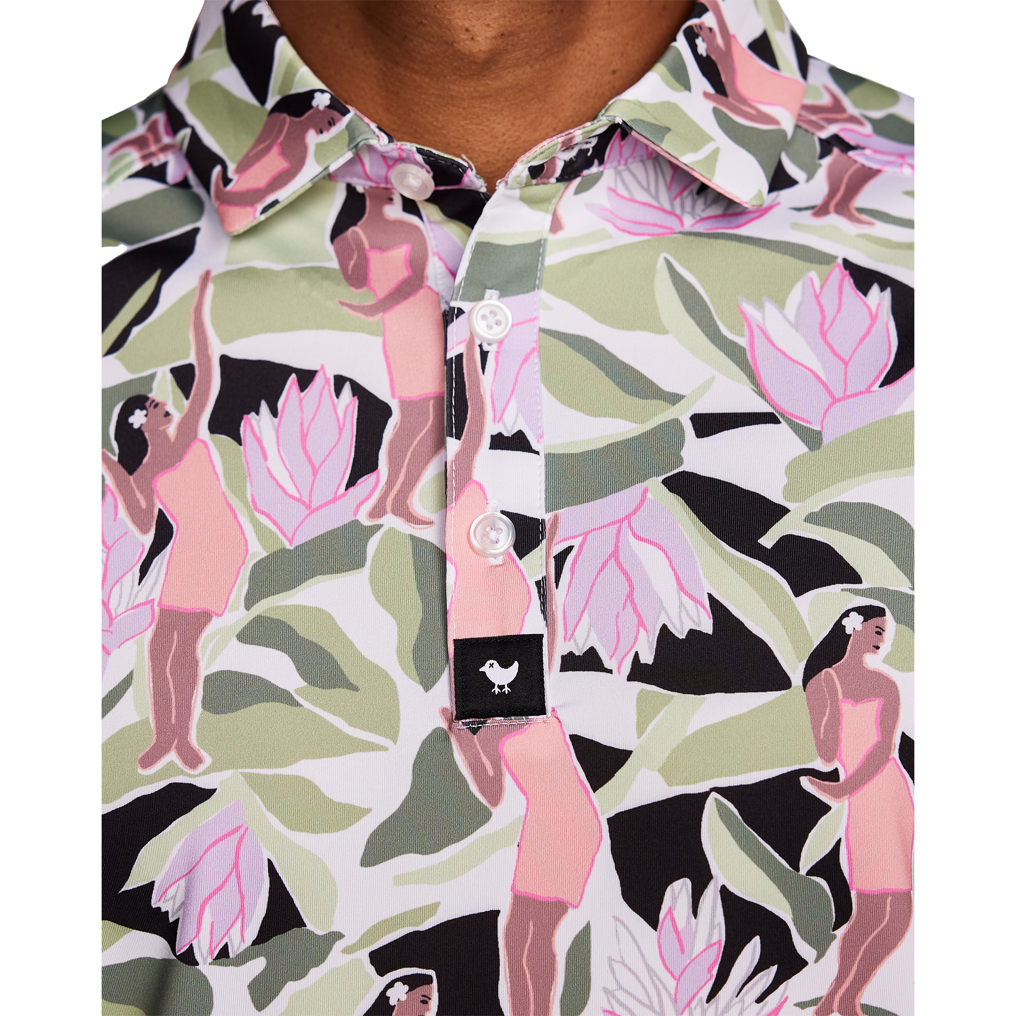 Leilani Men's Short Sleeve Golf Polo Shirt