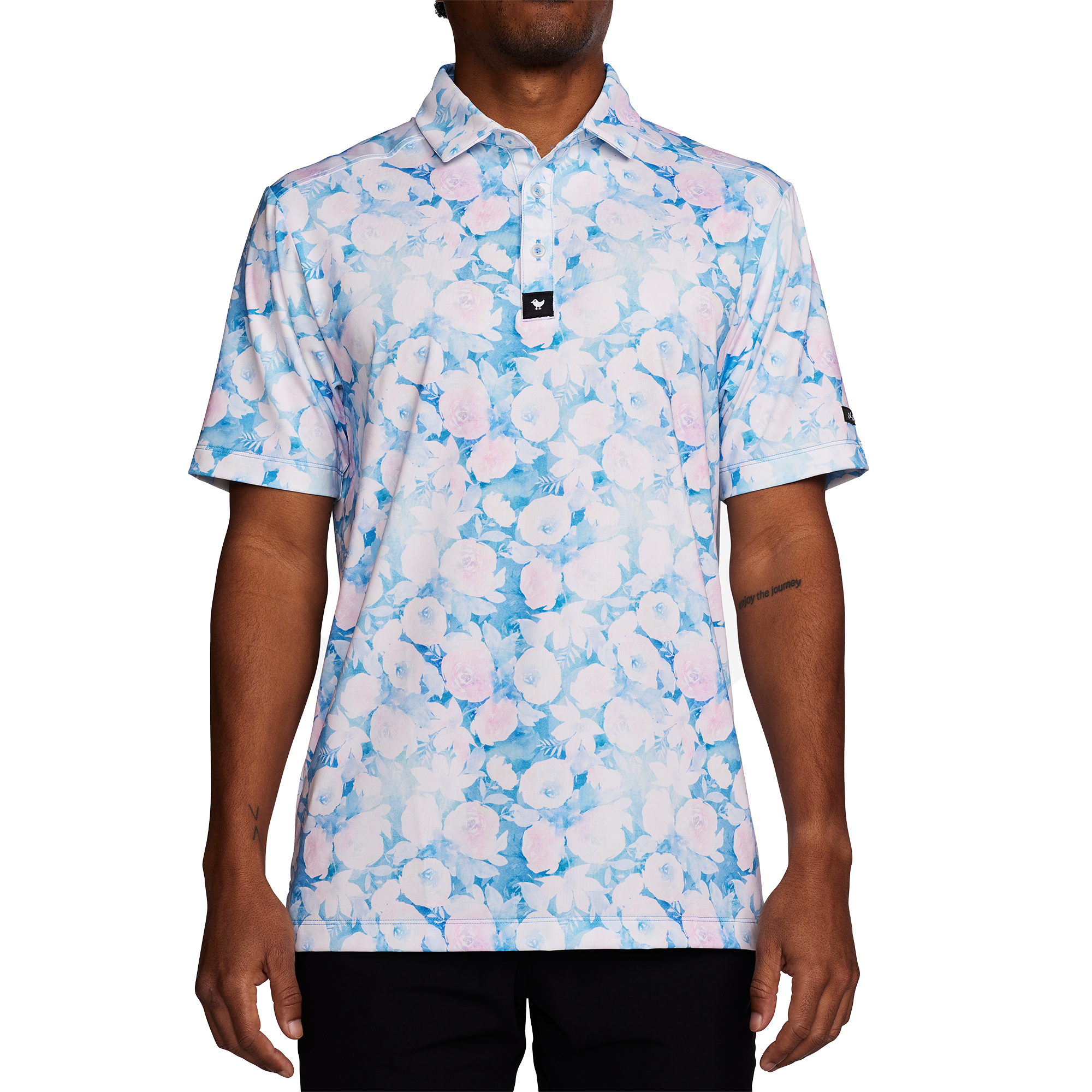 Coachella Men's Short Sleeve Golf Polo Shirt