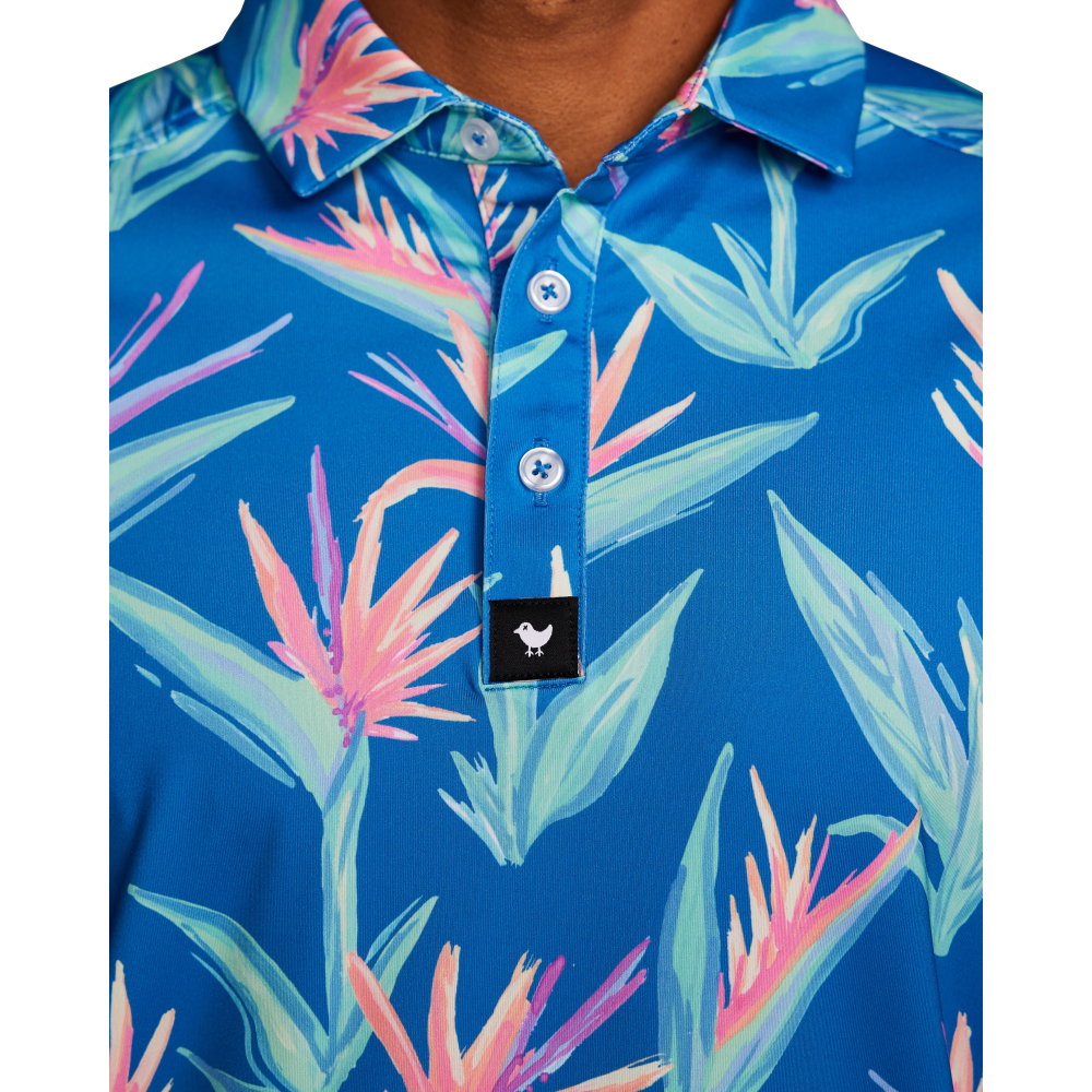 Paradisio Men's Short Sleeve Golf Polo Shirt