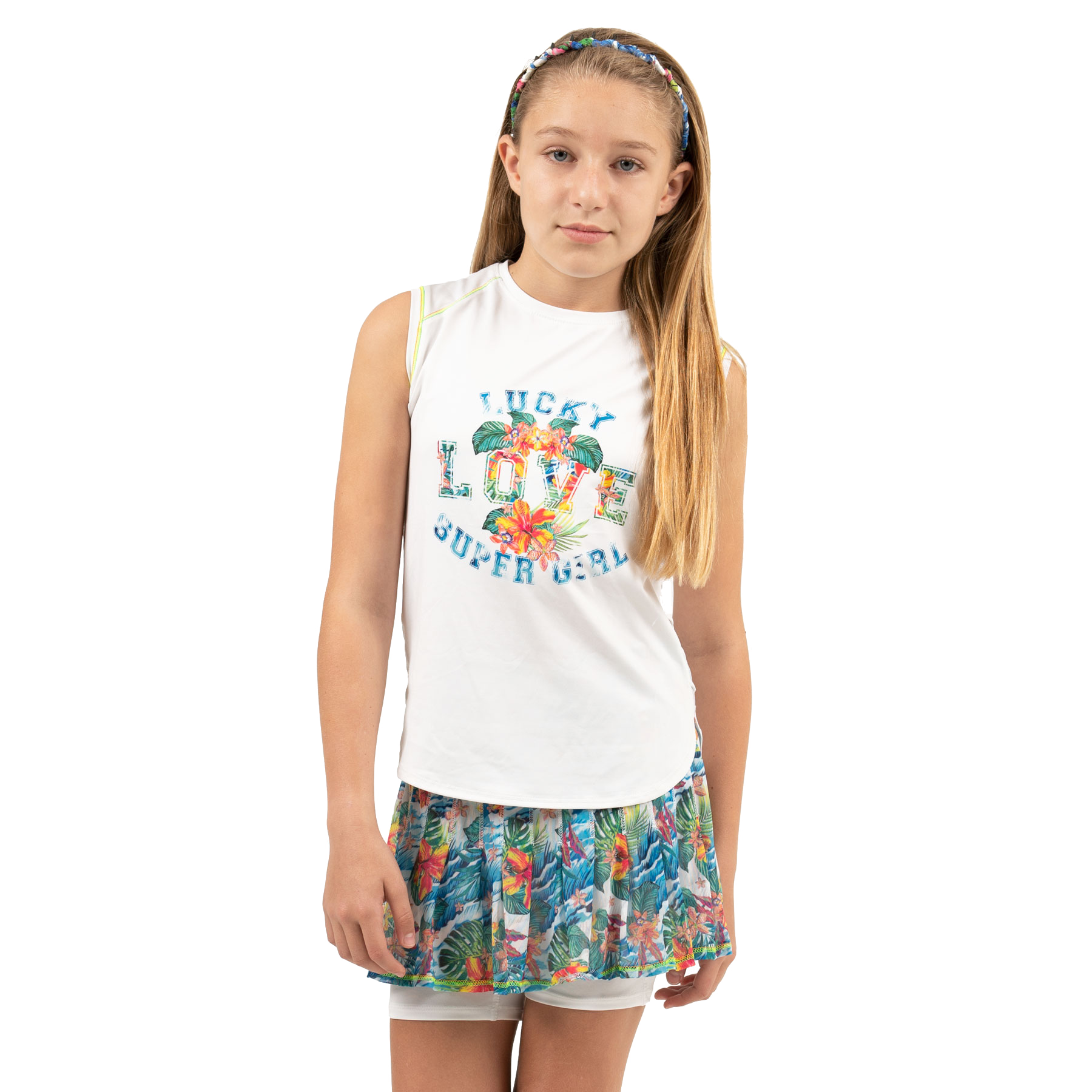Super Girl Tank Top Muscle Tank Top