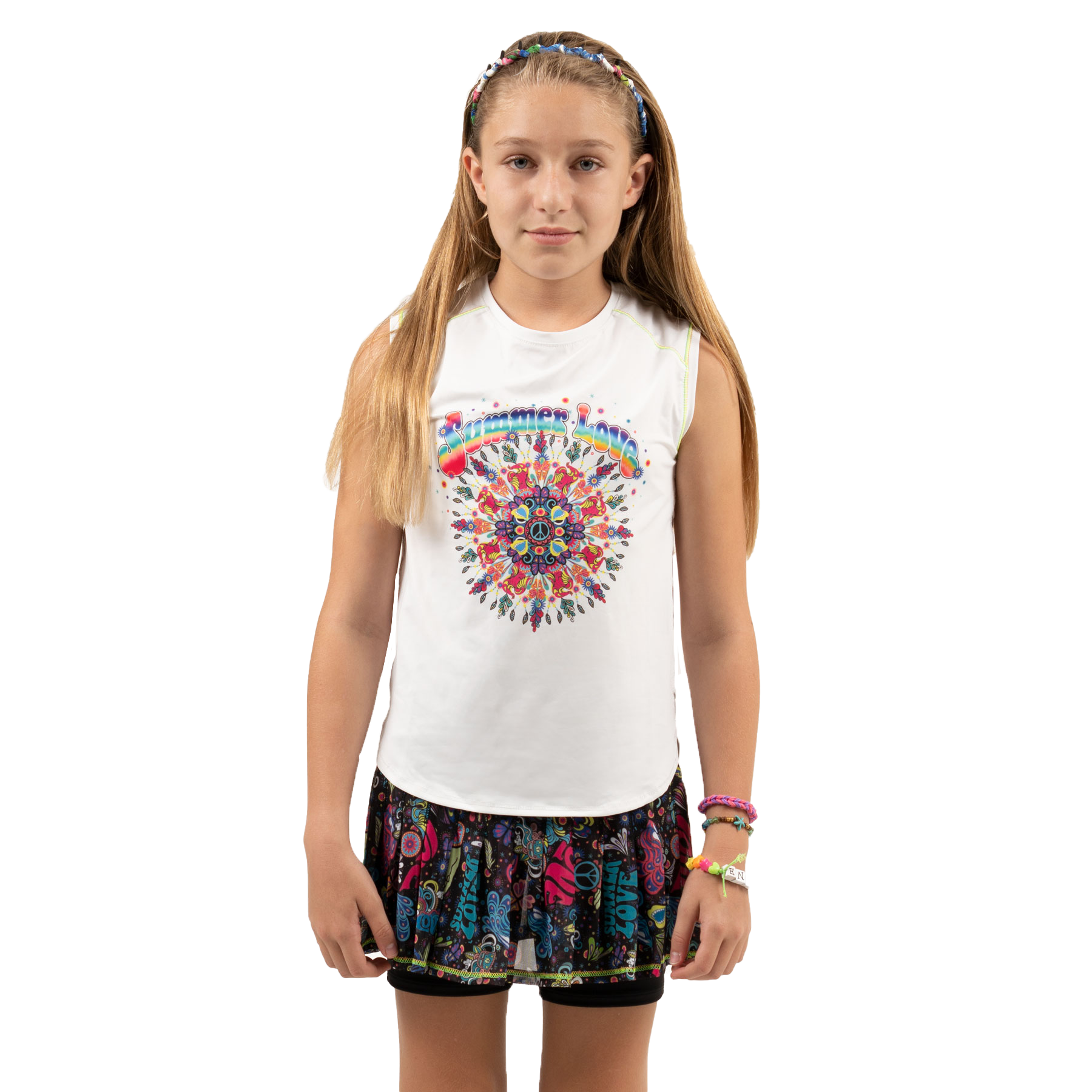 Summer Love Girls Muscle Tank Top