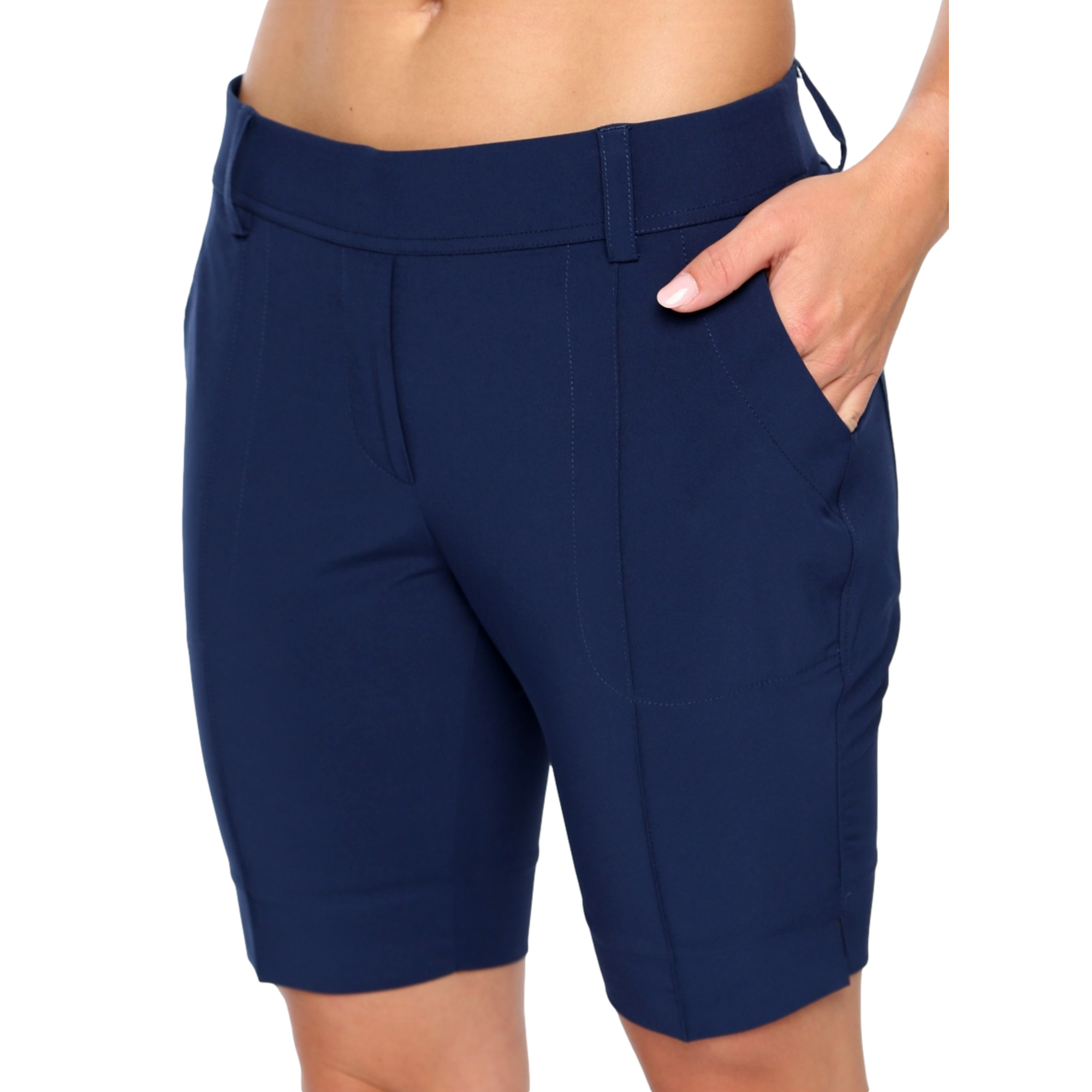 4-Way Stretch Woven Women's 8" Golf Shorts