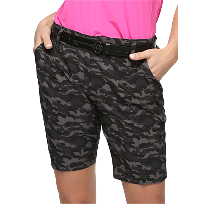 Woven Camo Women's 8" Golf Shorts