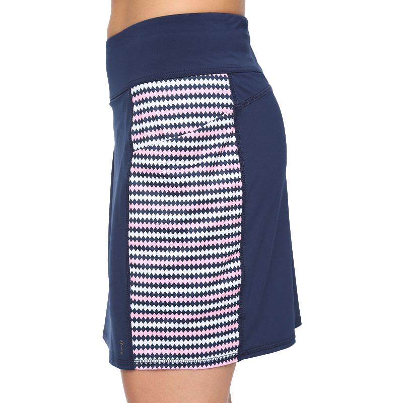 Tin Cup Collection: Argyle Side Panel 16.5" Skort
