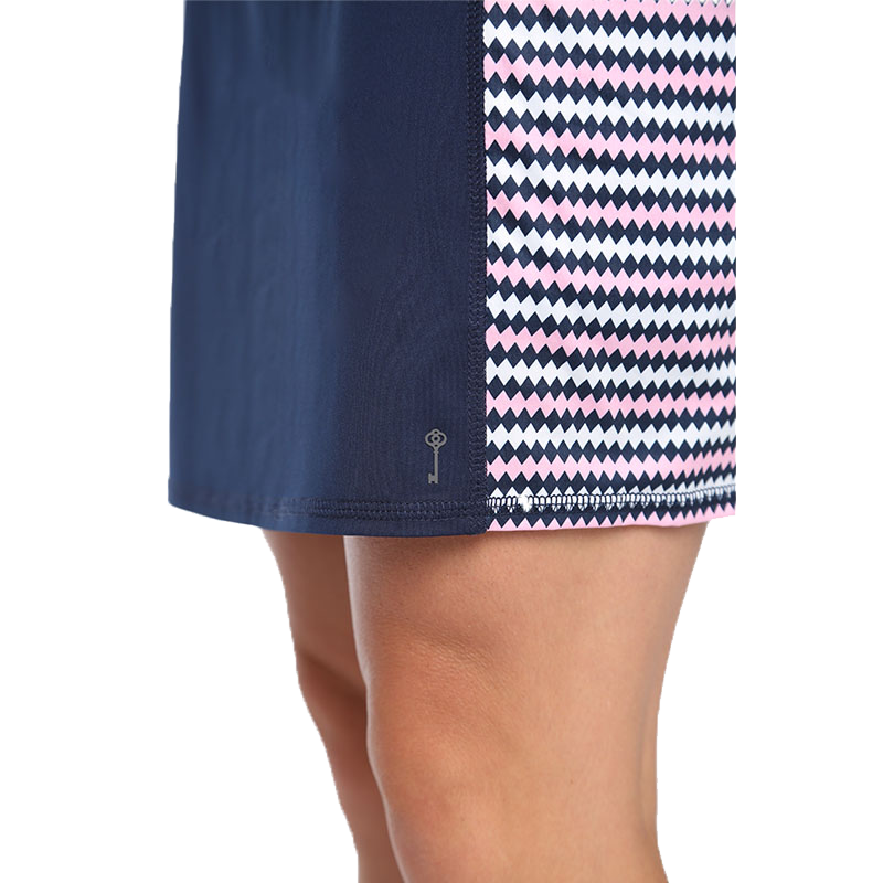 Tin Cup Collection: Argyle Side Panel 16.5" Skort