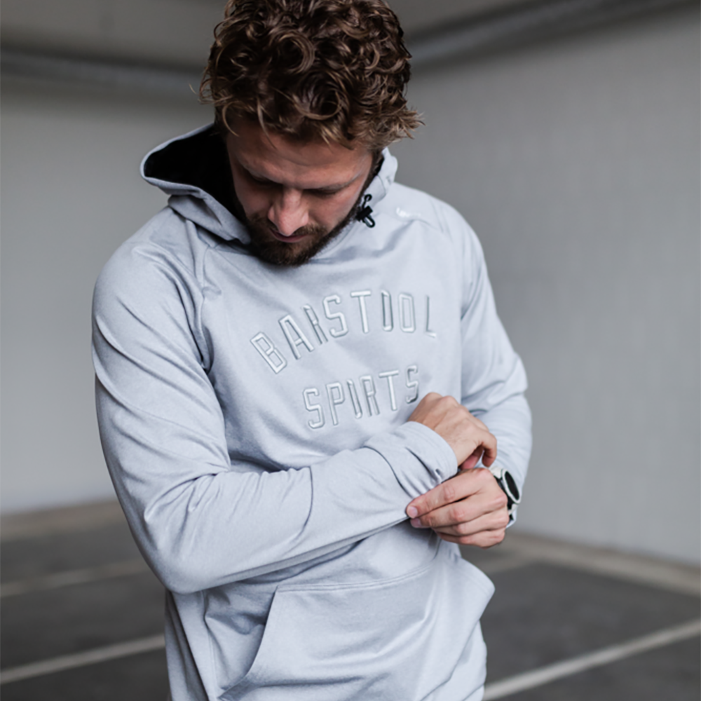 UNRL X Barstool Sports Monochrome Crossover Hoodie II