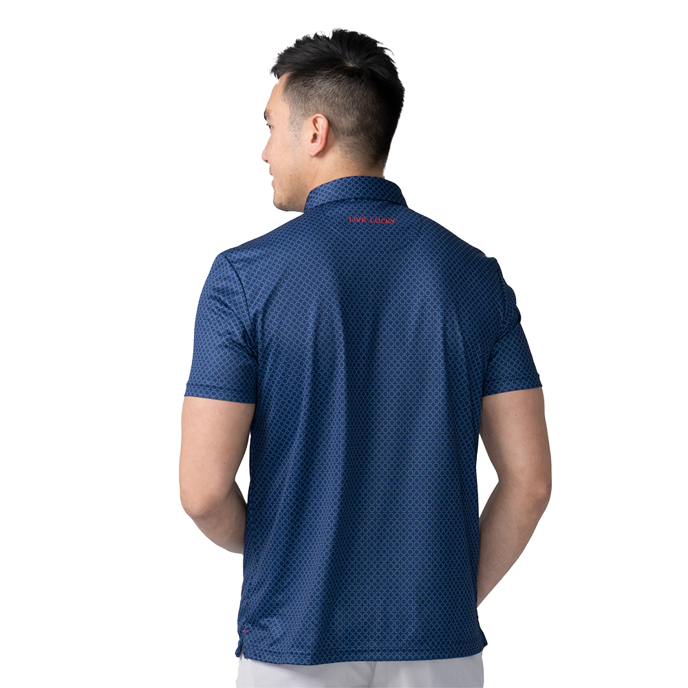 Crown Men's Short Sleeve Golf Polo Shirt