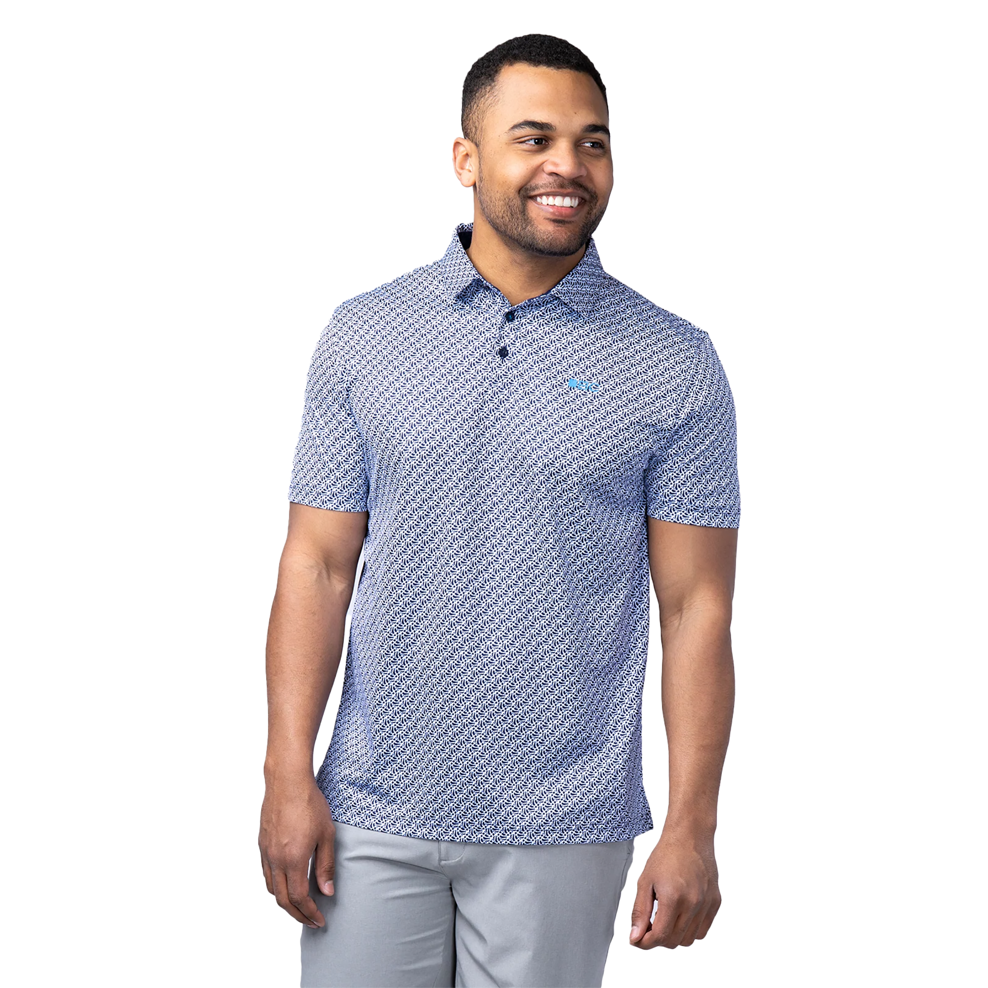 Twisted Men's Short Sleeve Golf Polo Shirt