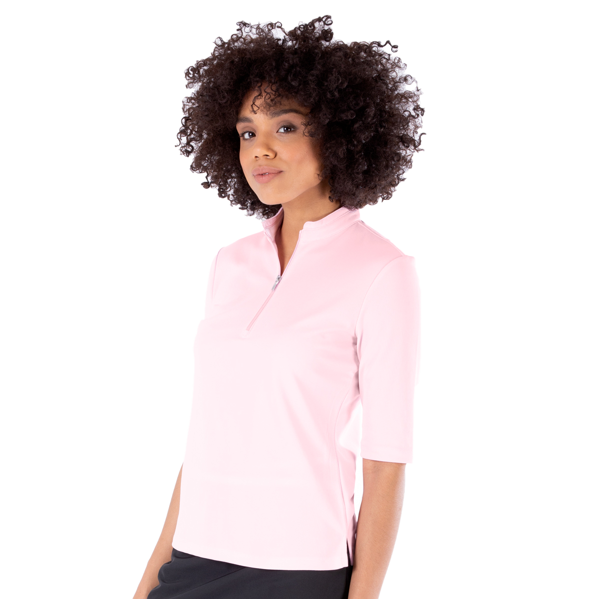 Noa Elbow Sleeve Polo Shirt