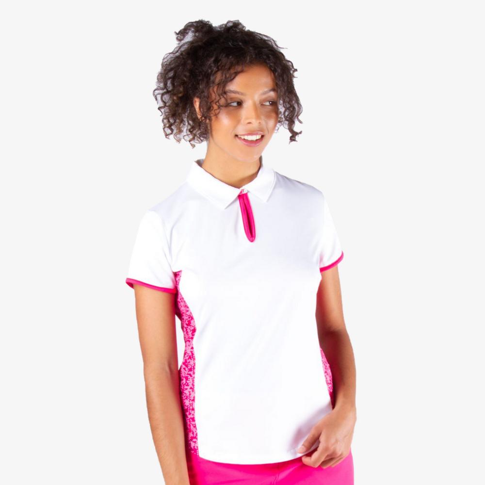 Empower Collection: Erica Short Sleeve Textured Knit Polo