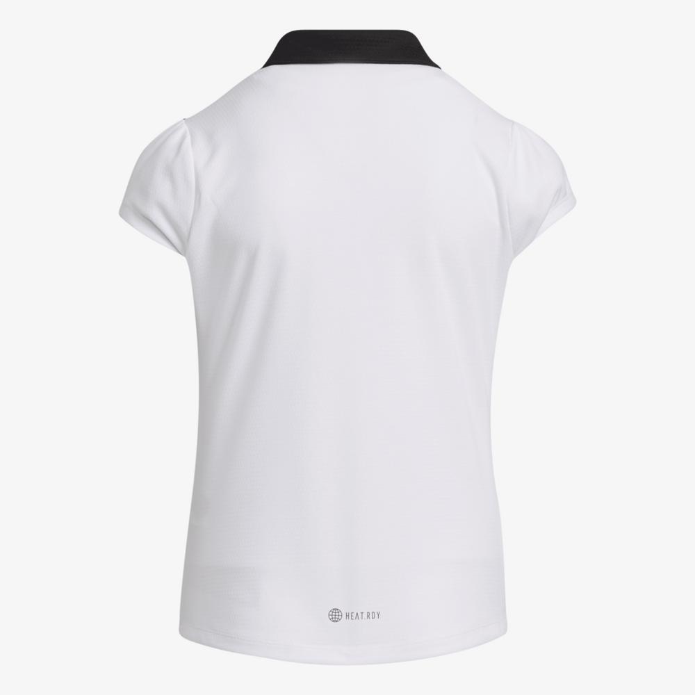 HEAT.RDY Girls Short Sleeve Colorblock Polo Shirt