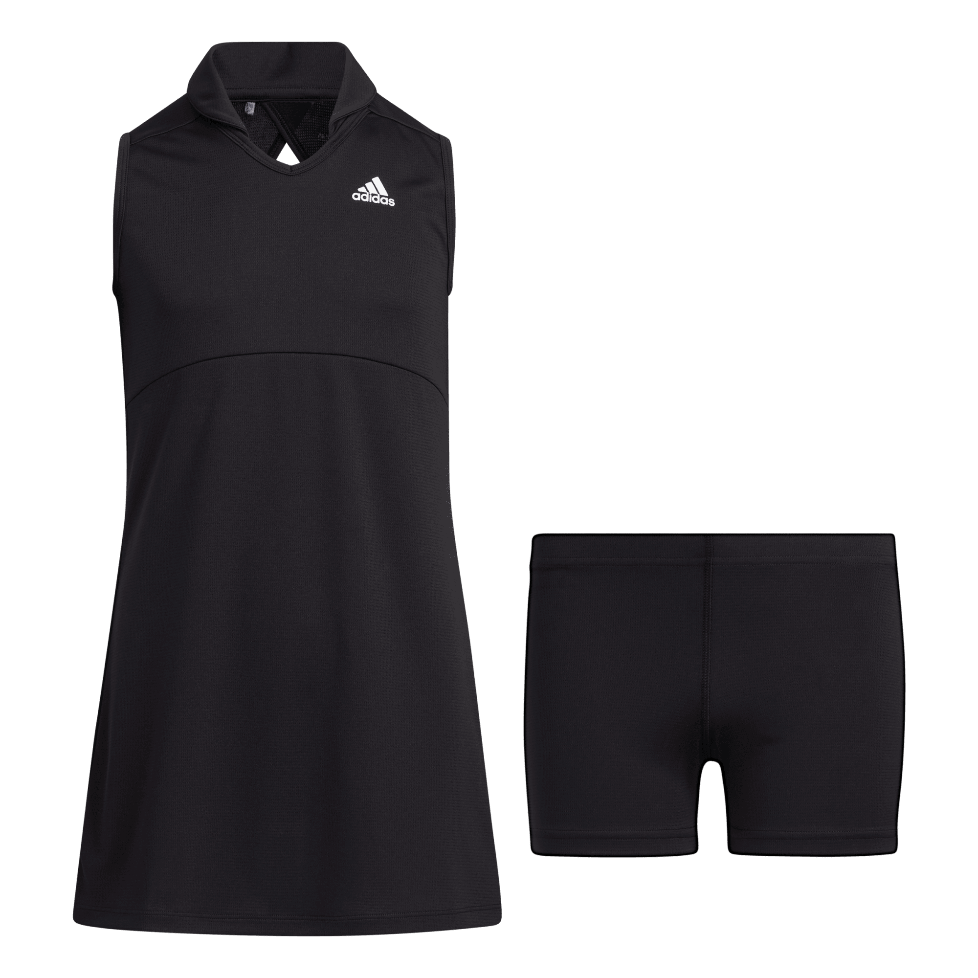 adidas V Neck Sleeveless Junior Girls Golf Dress PGA TOUR Superstore