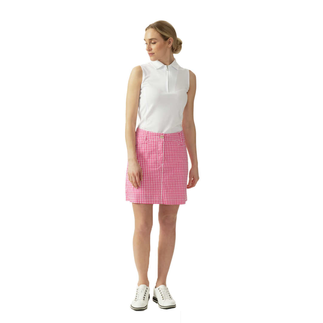 Radiant Twist Collection: Diane Check 18" Skort
