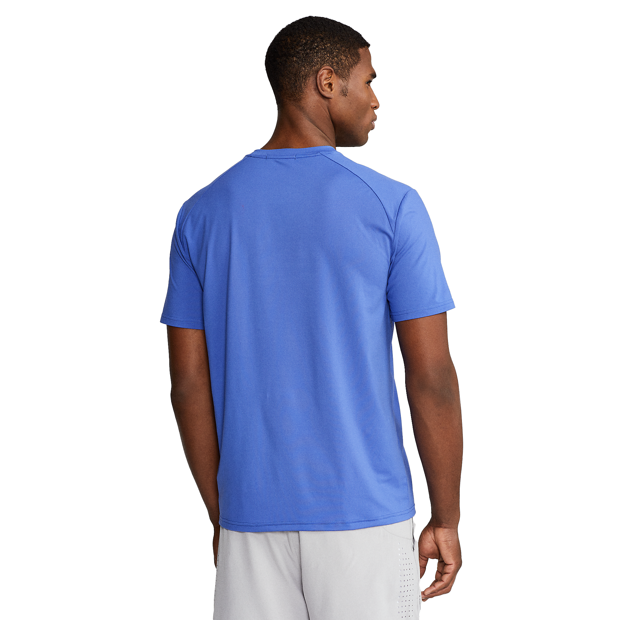 ★TRAVEL★ Jersey Track Short Sleeve T-shirt Light Blue JERSEY TRACK SHORT SLEEVES LIGHT BLUE - TRAVEL | 60% - Asian