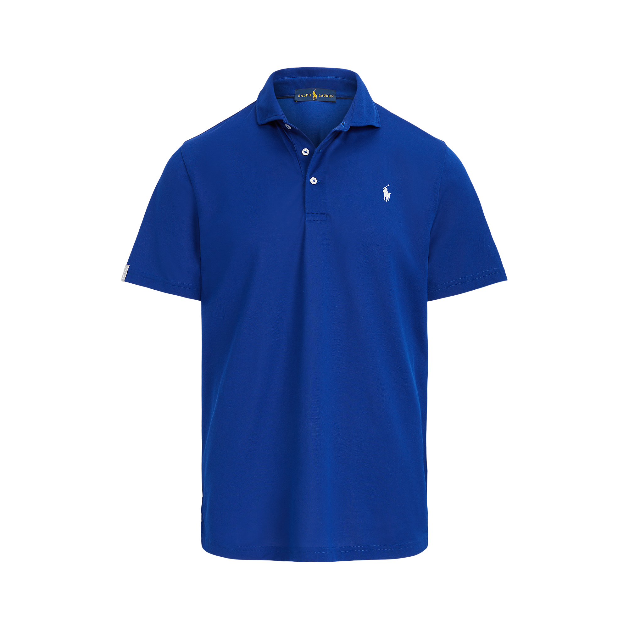 Custom Slim Fit Performance Men's Short Sleeve Golf Polo Shirt