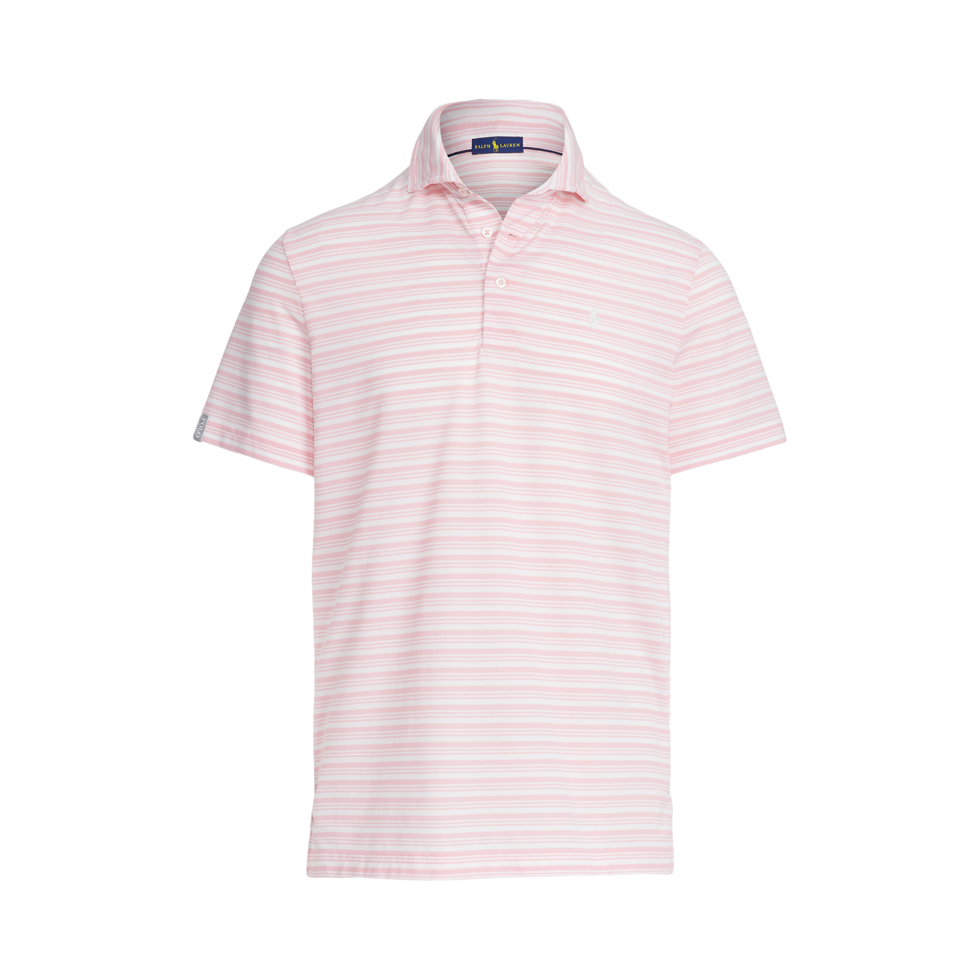 Custom Slim Fit Stretch Piqué Men's Short Sleeve Golf Polo Shirt