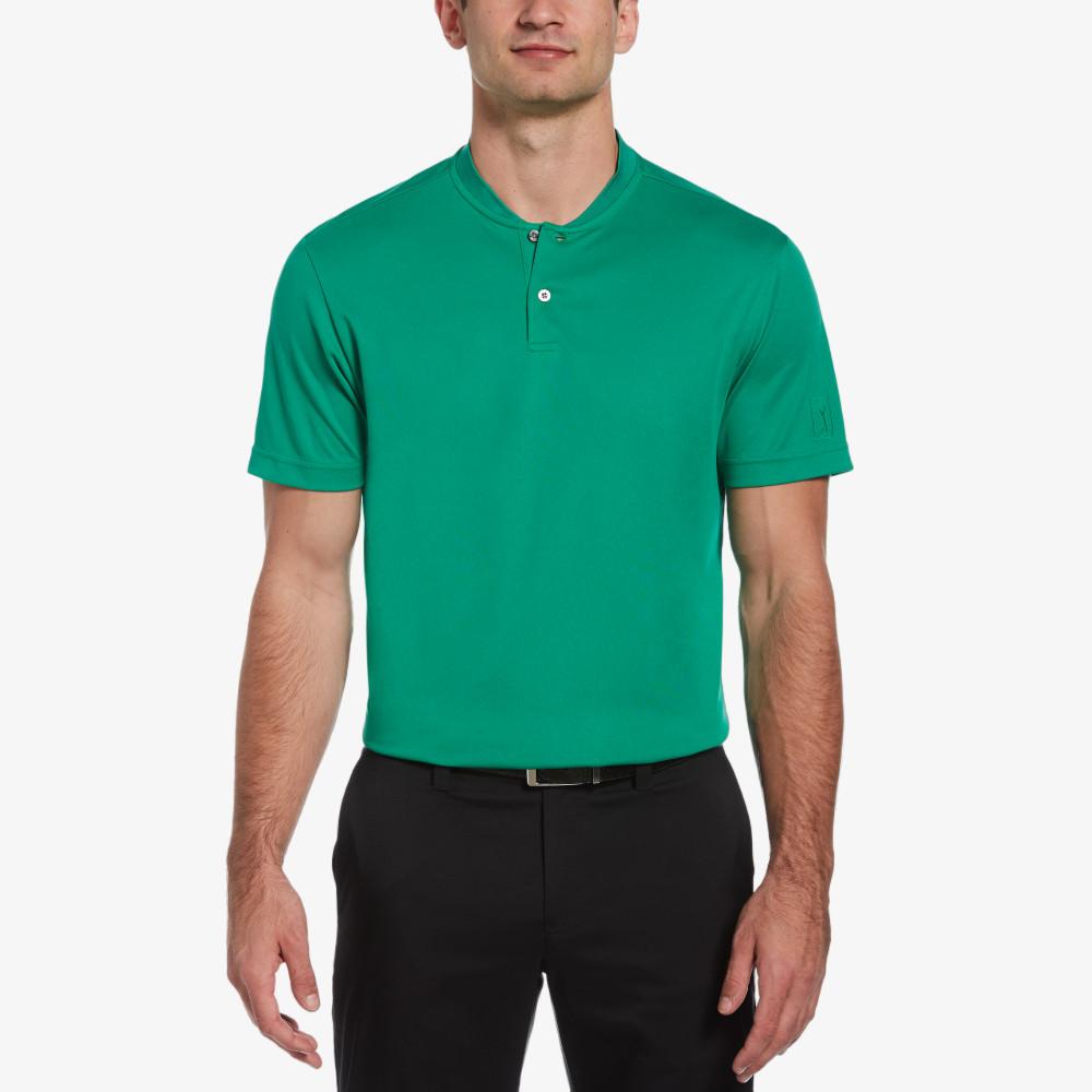 Pique Short Sleeve Golf Polo Shirt with New Casual Collar