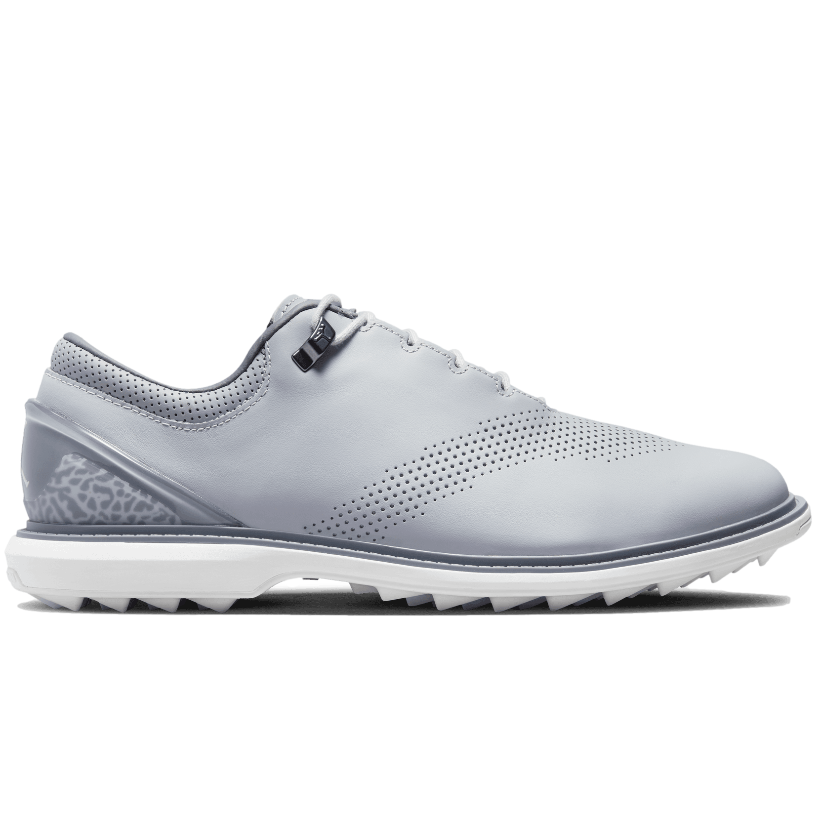 Jordan ADG 4 Men's Golf Shoe, Grey/White, 9.5 - Nike Spikeless